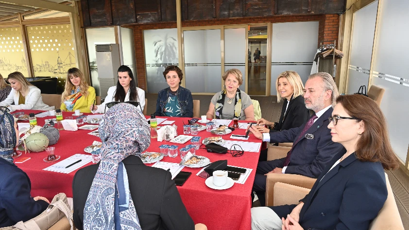 Markalarıyla yükselen kadınlar projelerini tanıttı