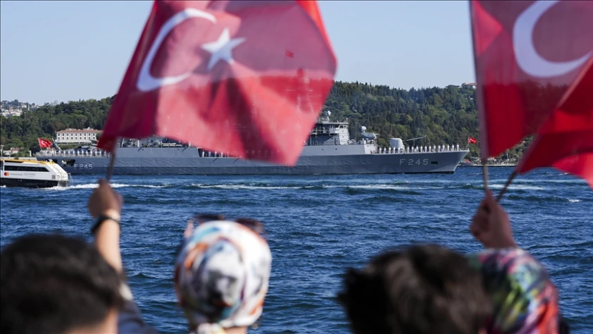 'Mavi Vatan'da TEKNOFEST zamanı: Tersanede teknoloji şöleni
