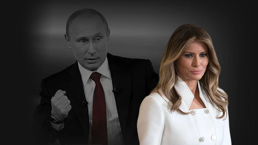 Melania Trump'tan Putin'e mektup: Dünya bunu konuşuyor!