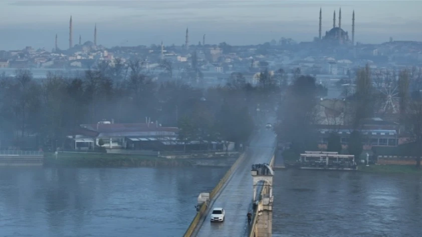 Meriç Nehri’nde debi düşüşe geçti