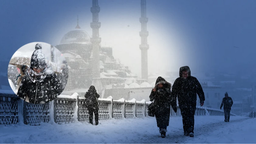 METEOROLOJİ SON DAKİKA: AKOM açıkladı! İstanbul'a kar geliyor