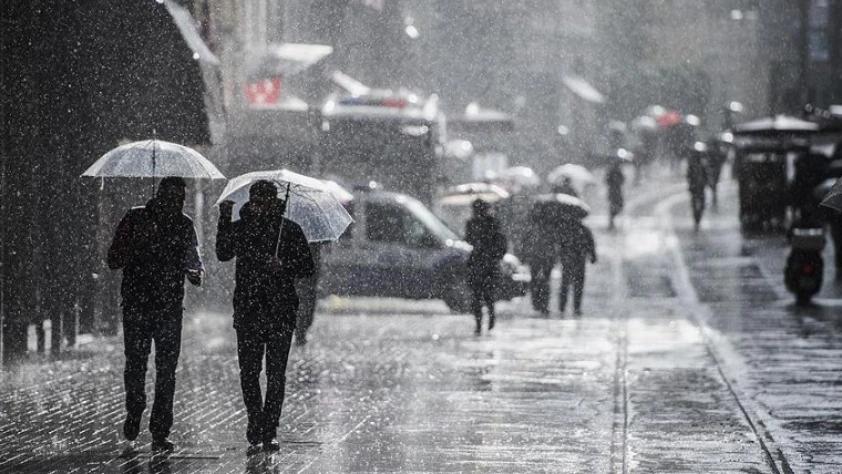 Meteorolojiden 9 il için sarı kodlu uyarı