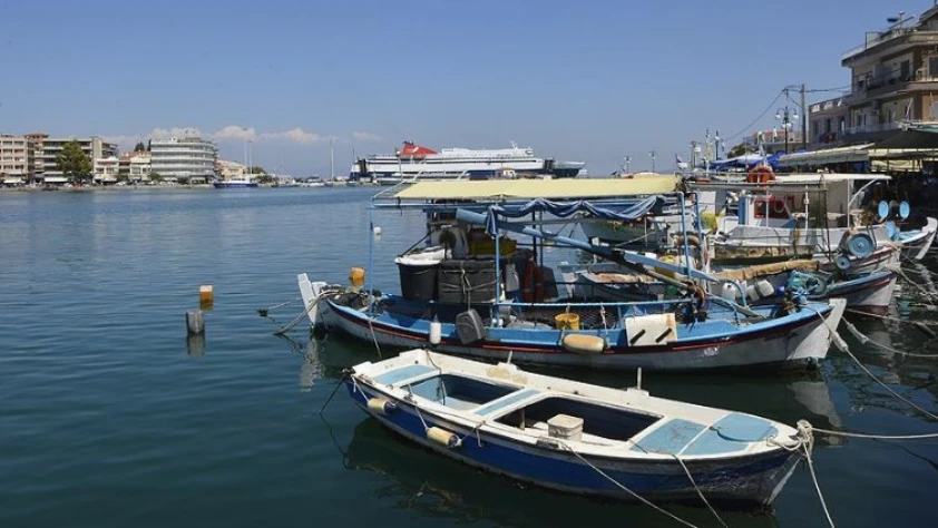 Midilli Adası'nda sel oldu! Birçok ev ve iş yeri sular altında