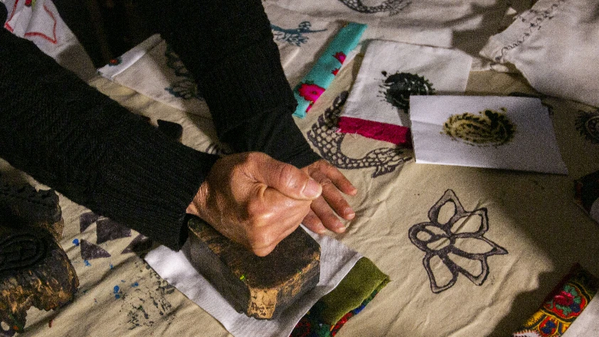 Midyat’ta 600 yıllık basmacılık geleneği yaşatılıyor