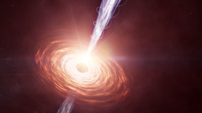NASA, 11 milyar ışık yılı uzaktaki kara delik jetleri görüntülendi