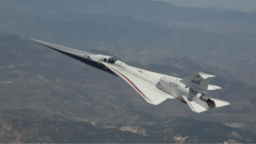 NASA X-59 ile süpersonik uçuşu sessizleştiriyor: Testler bu ay başlıyor