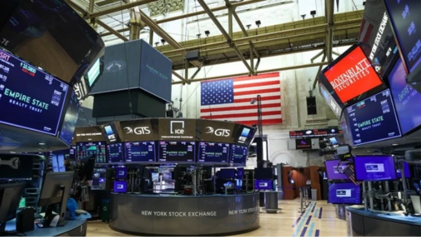 New York borsası yatay seyirle açıldı! 45.417 puan oldu