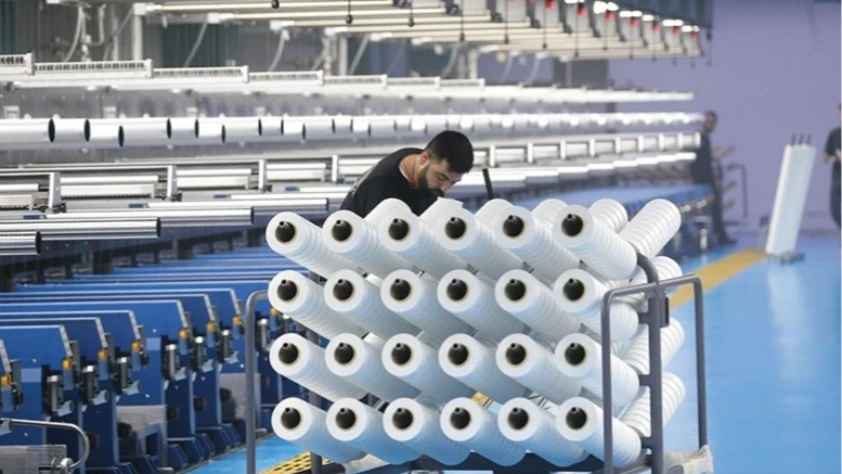 Niğde'de ilk fazı tamamlanan tesiste yıllık 7 bin ton likra üretiliyor