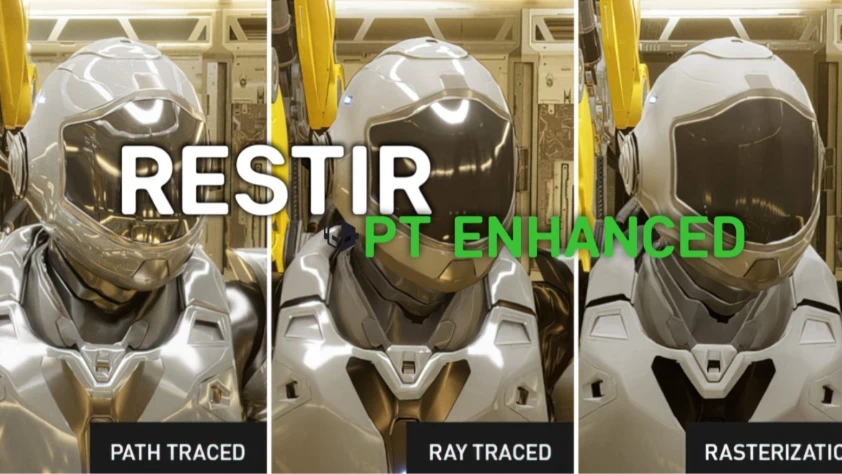 Nvidia yeni ReSTIR algoritması ile performansı 3’e katlıyor