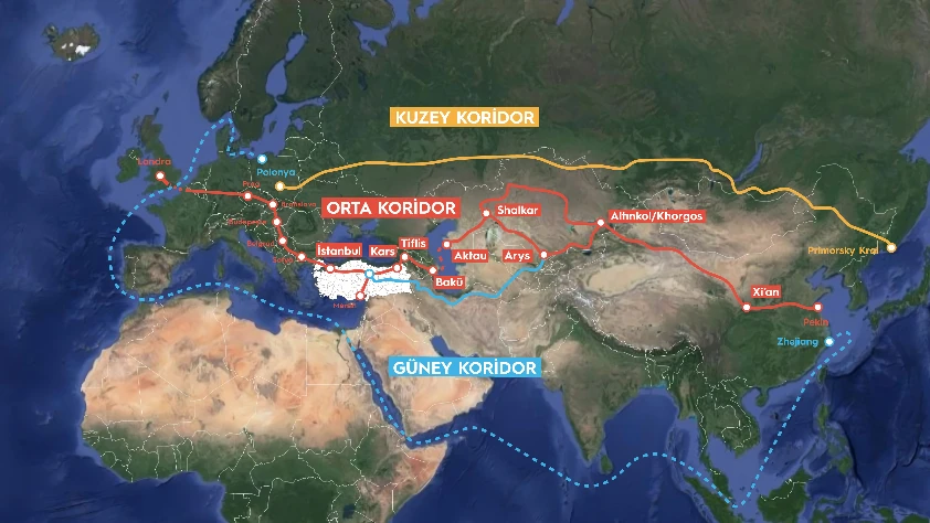 Orta Asya’da yeni rotalar Türkiye’ye çıkıyor