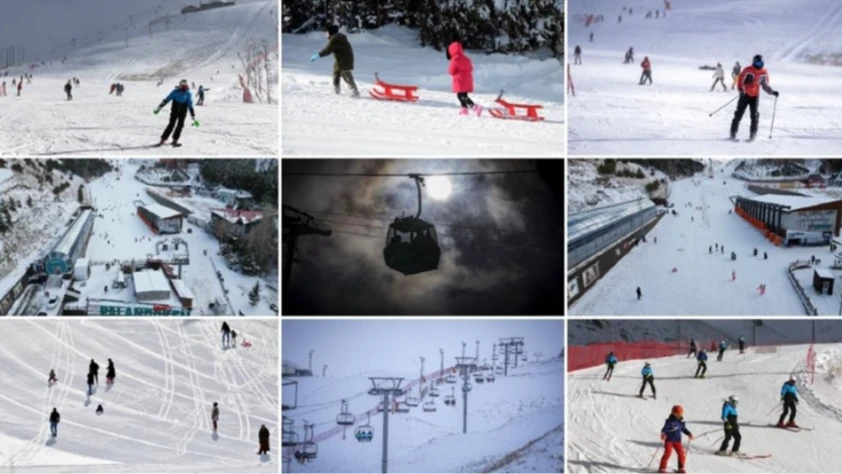 Palandöken ve Sarıkamış’ta sezon açıldı: Kayakseverler pistlere akın etti