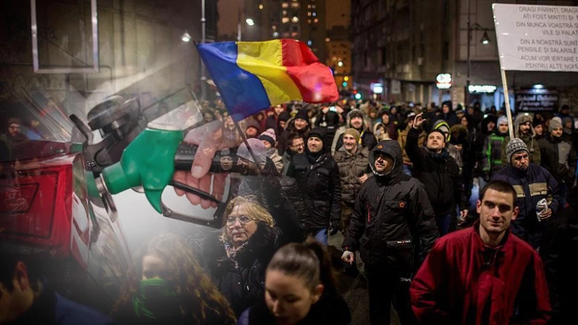 Romanya'da petrol nedeniyle 'kriz durumu' ilan edildi