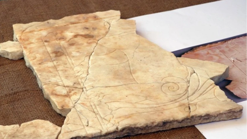 Sagalassos'ta bulunan Mısır tanrısı Tutu figürü Afyon mermerine işlenmiş