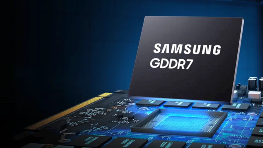 Samsung, 24 GB GDDR7 bellek yongalarının seri üretimine başladı