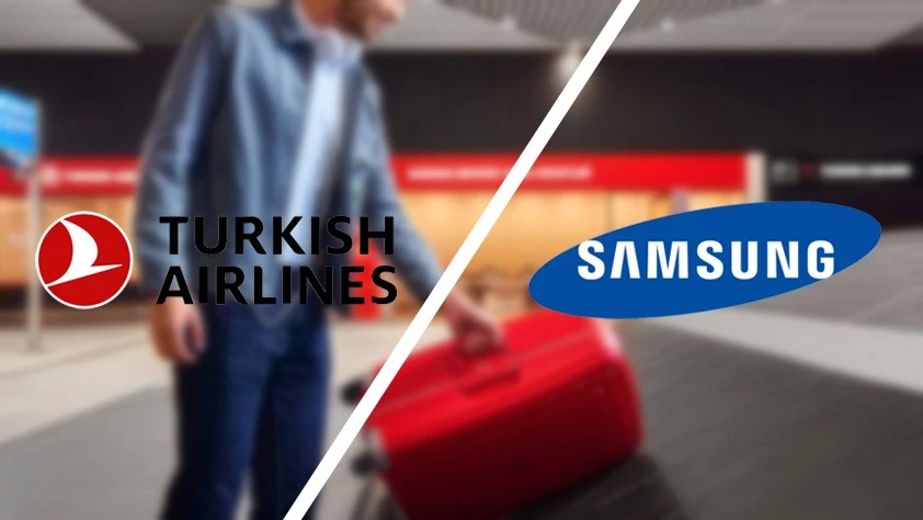 Samsung ve Türk Hava Yolları’ndan ortaklık! Kaybolan bagajlar kolay bulunacak