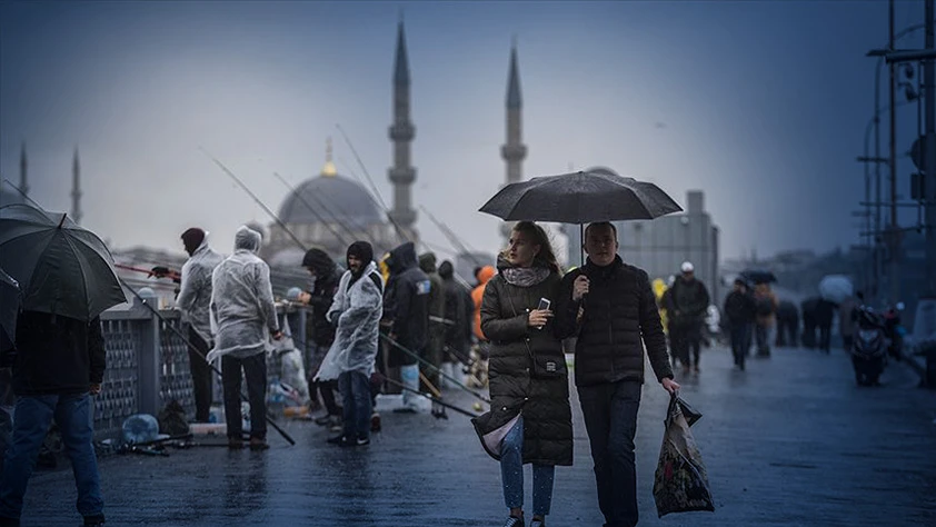 Sıcak havalara veda edildi! İstanbul'da hava durumu nasıl olacak?