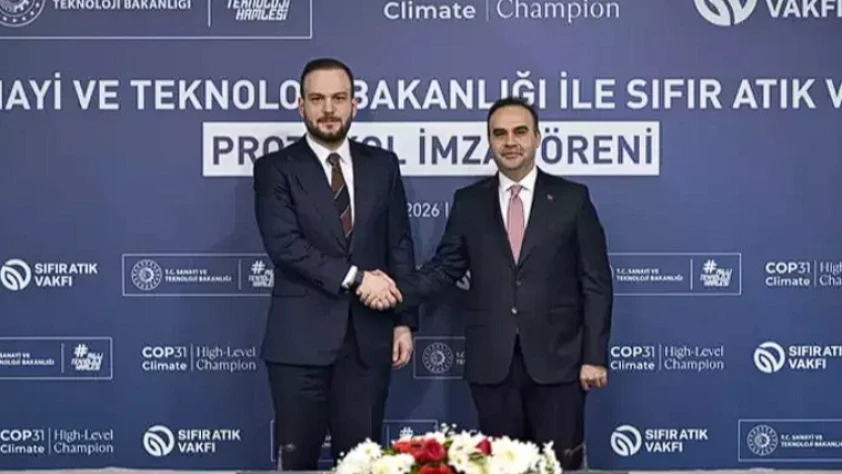 Sıfır atık için imzalar atıldı: Türkiye’nin yeşil dönüşümü küresel sahneye taşınacak