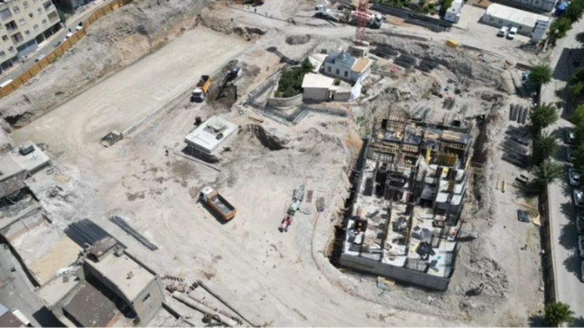 Siirt'te 130 yıllık Şeyh Maruf Camisi kentsel dönüşümle geleceğe taşınıyor