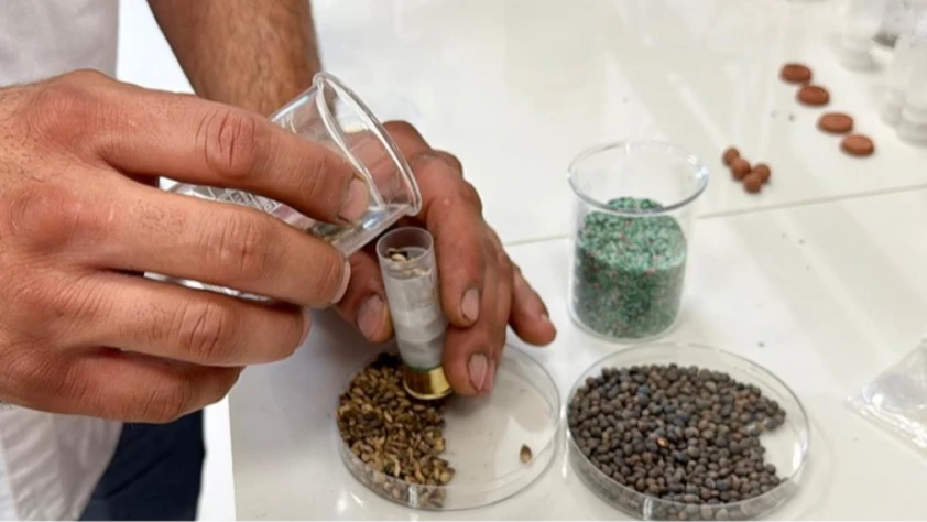 Sıkılan her tohum fişeği fidan olup doğayı yeşertecek