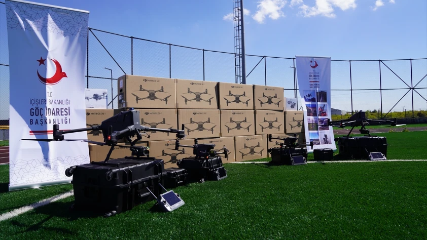 Sınır güvenliği için termal kameralı 391 dron envantere alındı
