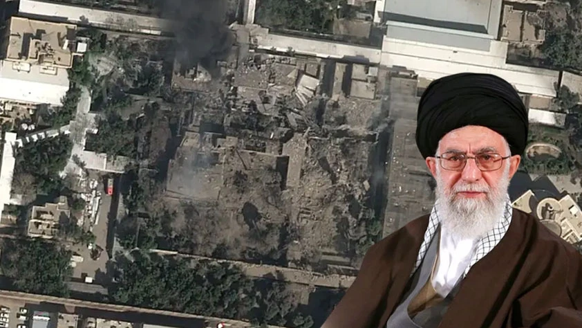 SON DAKİKA | Hamaney'in yerleşkesi hedef alındı: Uydu görüntüsü yayınlandı