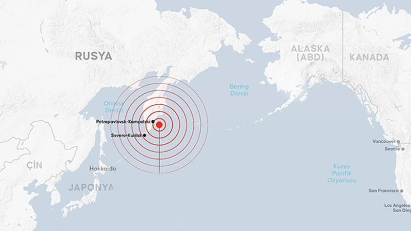 SON DAKİKA: Rusya'da 8.8 büyüklüğünde deprem: İlk tsunami dalgaları kıyıya ulaştı! ABD ve Japonya'da alarm...