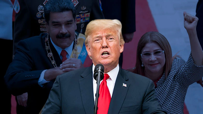 SON DAKİKA: Trump'dan Venezuela açıklaması! 'Maduro ve eşini yakaladık'