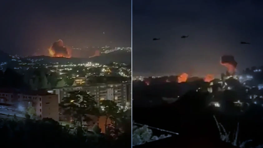 SON DAKİKA: Venezuela'da peş peşe patlamalar! Arkasında ABD mi var?