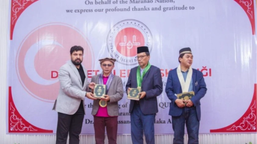 Sultan 2. Abdülhamid'in 137 yıl önce Filipinler'e gönderdiği Kur'an-ı Kerim, Maranao diline tercüme edildi