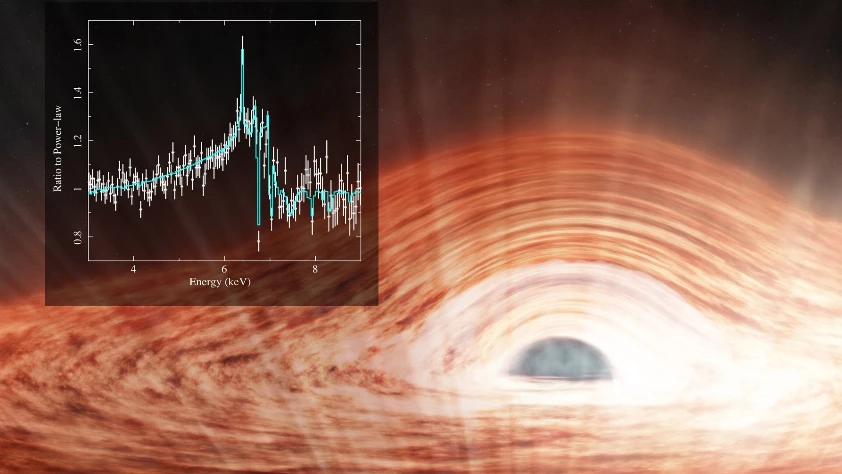 Süper kütleli kara deliğin en net spektrumu elde edildi