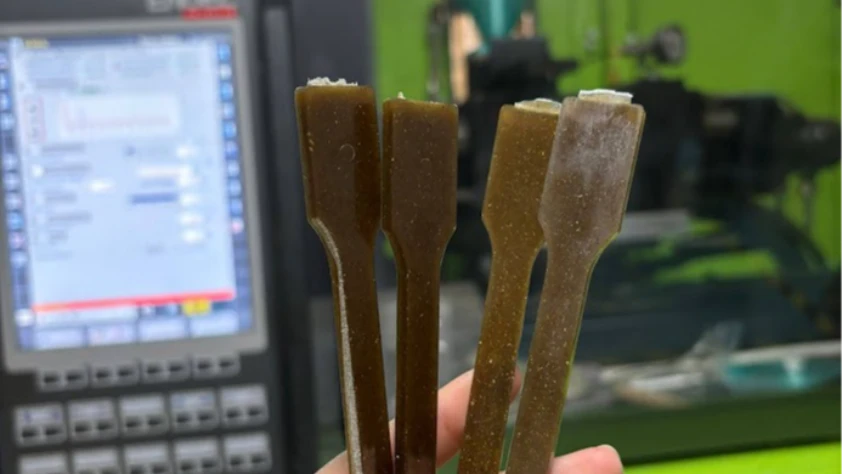 Tarım atıklarından biyoplastik üretiyor