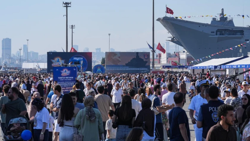 TEKNOFEST Mavi Vatan'a yoğun ilgi: 3 günde 175 bin ziyaretçi