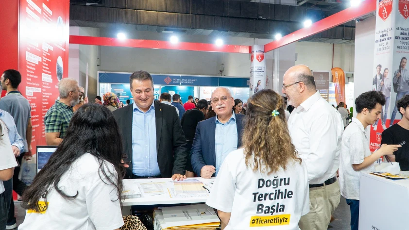 Tercih fuarında büyük ilgi