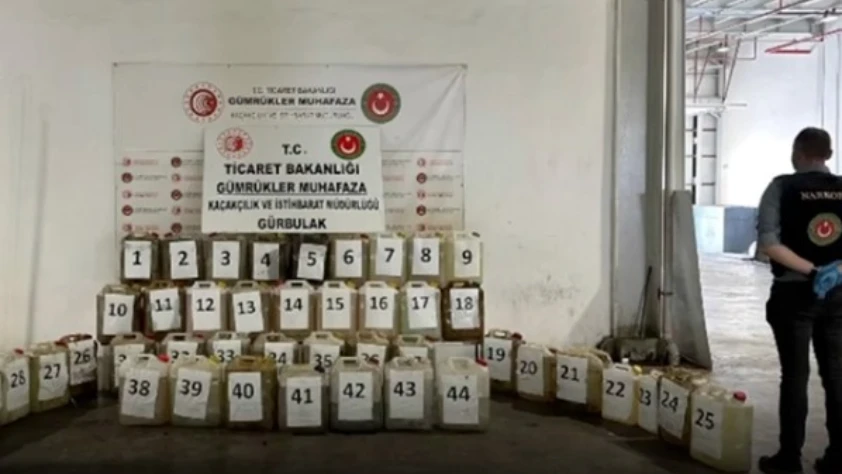 Ticaret Bakanlığı'ndan rekor miktarda uyuşturucu yakalaması: 4 günde 2 tonu aştı