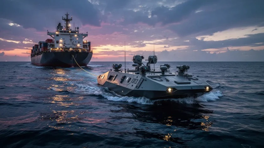 Ticari gemileri drone saldırılarından koruyacak