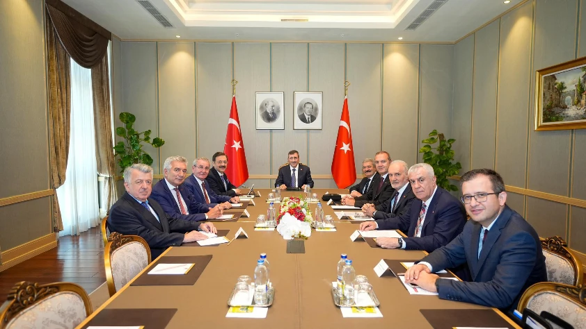 TOBB’dan Yılmaz ve Şimşek’e ziyaret