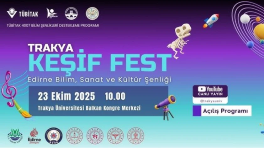 Trakya Keşif Fest başladı! Gençlerin ilgi odağı oldu
