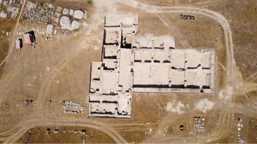 Tripolis’te lüks yaşamın izleri: Balık havuzlu antik villa gün yüzüne çıktı