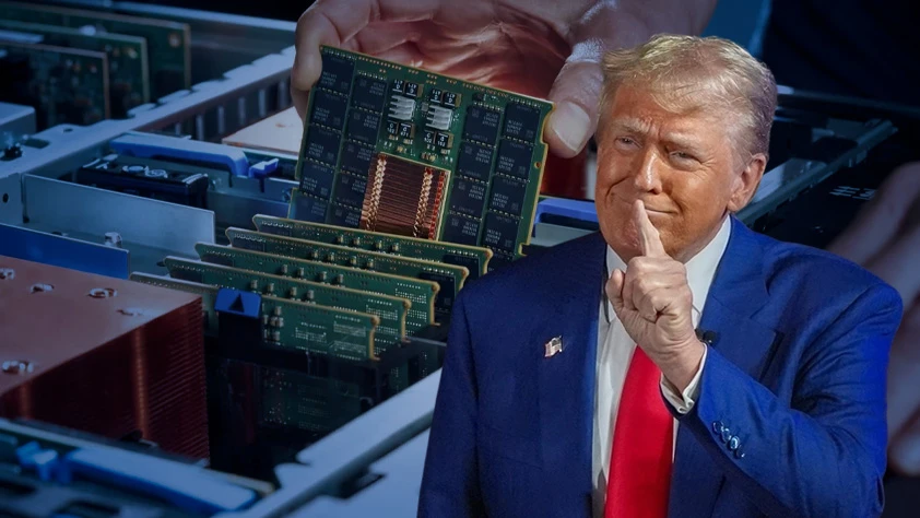 Trump, bazı gelişmiş çiplere ek tarife getirdi