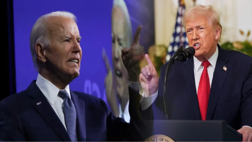 Trump Beyaz Saray’dan seslendi: 'Ekonomik sorunların sorumlusu Biden'