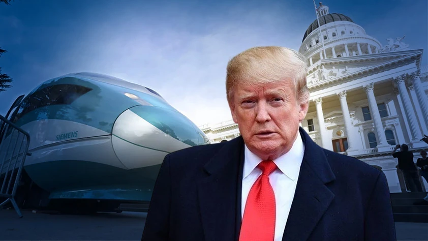 Trump yüksek hızlı tren fonunu kesti: 'Sizi bu dertten kurtardım'