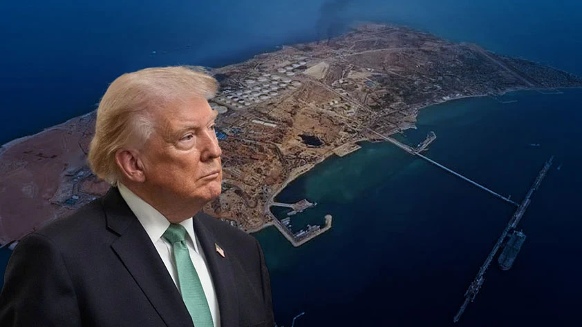 Trump'ın masasındaki Hark Adası planı: Kara operasyonu iddiası