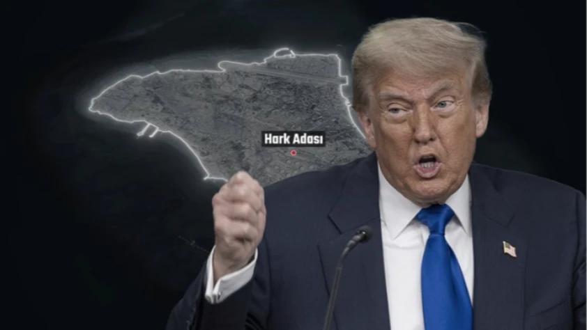 Trump'tan anlaşma resti: Hark Adası'nı hedef aldı