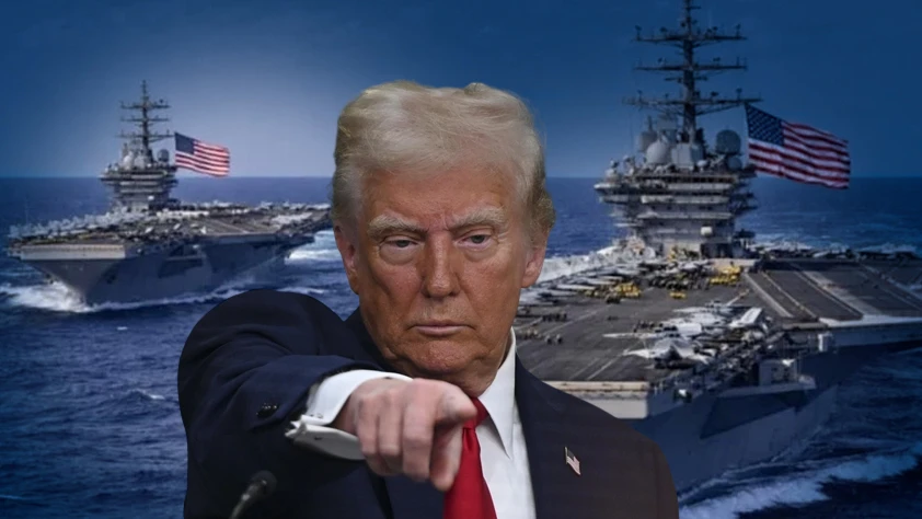 Trump’tan İran’a donanmalı göz dağı! 'Umarım masaya gelirler'