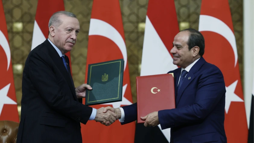 Türkiye-Mısır Doğu Akdeniz’de deniz iş birliğini artıracak! Cumhurbaşkanı Erdoğan: Ciddi katkılar sağlayacak