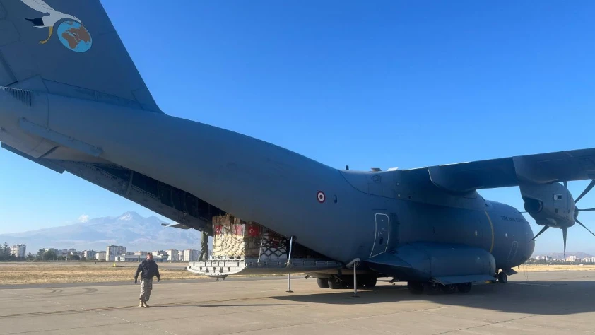 Türkiye'den Gazze'ye 100 bin tonun üzerinde insani yardım malzemesi ulaştırıldı