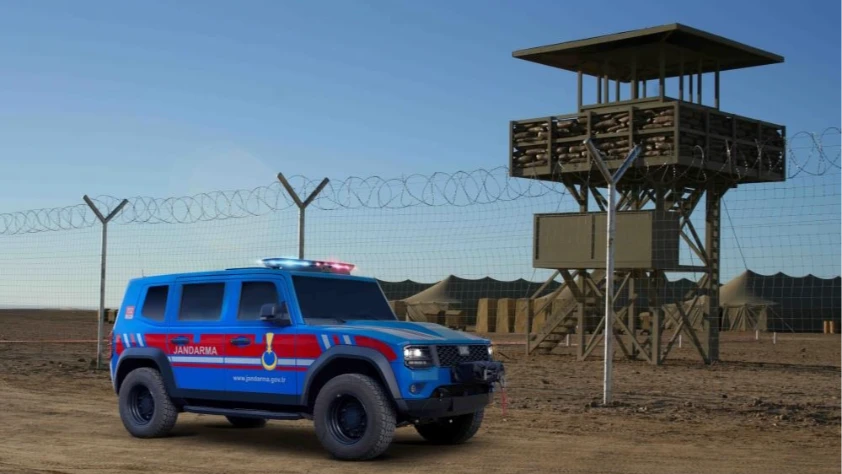 Türkiye'nin ilk yerli ve milli zırhlı SUV aracı TULGA 4x4 göreve başladı