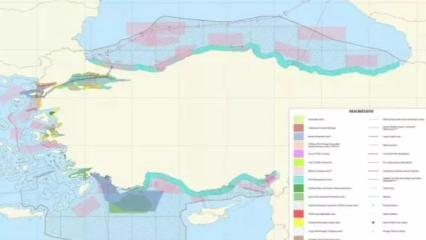 Türkiye'nin yeni 'deniz koruma alanları' ulusal deniz planlama haritasına eklendi