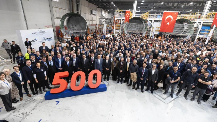 TUSAŞ'tan Airbus'a 500'üncü gövde teslimatı