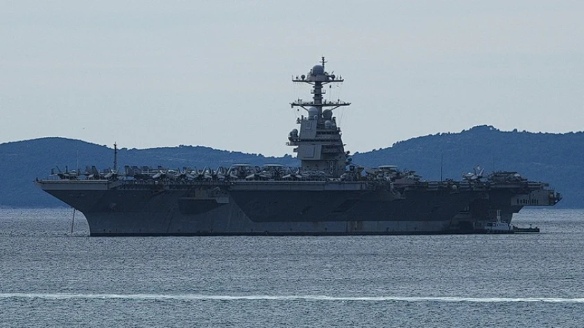 USS Gerald Ford Hırvatistan’da: Split Limanı’nda bakım süreci başladı